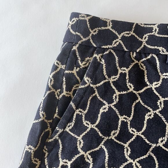 J. Crew Nautical Rope Design Shorts Sz10 - Picture 3 of 8